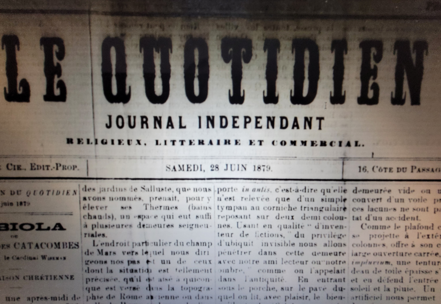 La naissance du journal Le Quotidien de Lévis