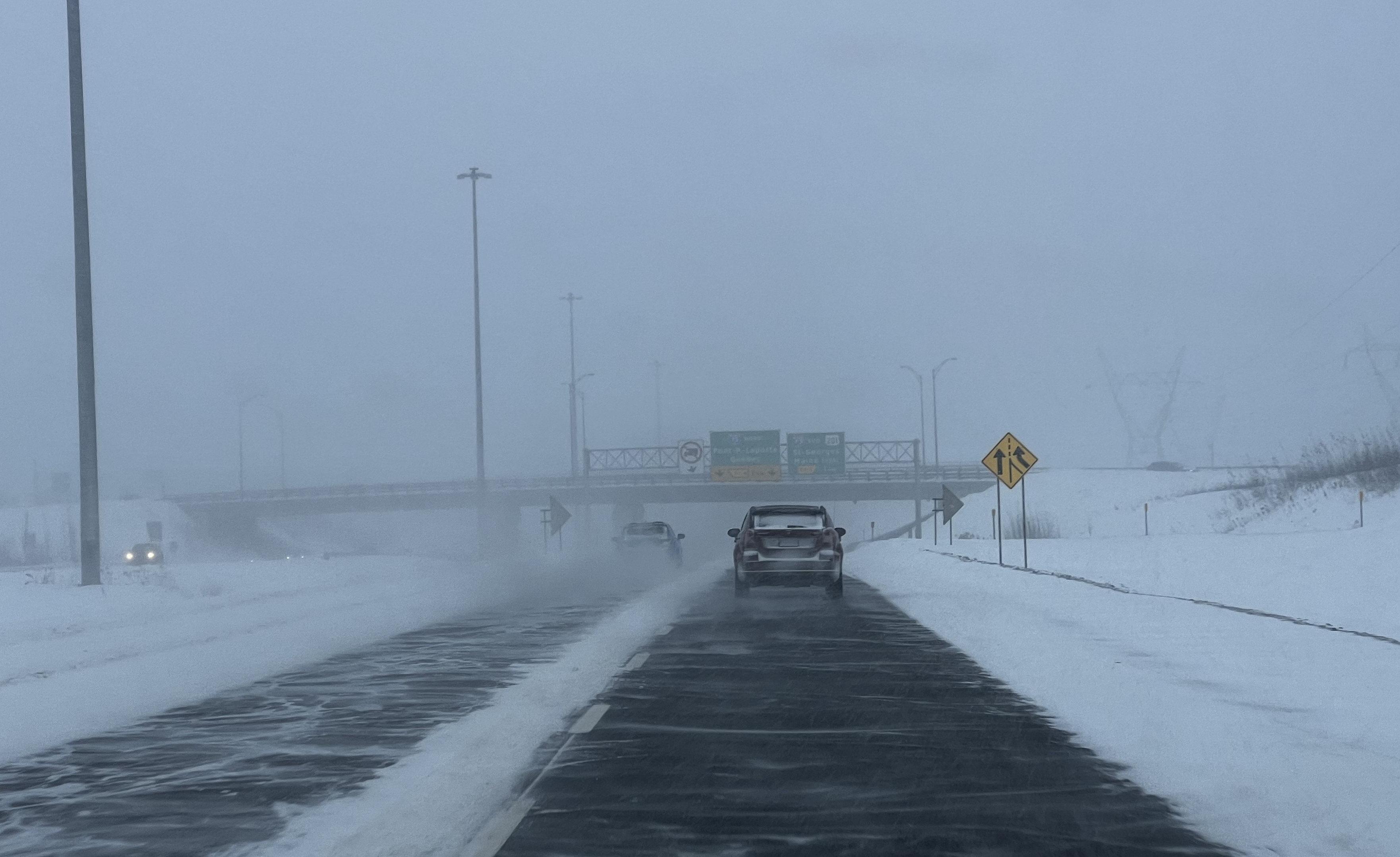 Avertissement de tempête hivernale en vigueur dans la région