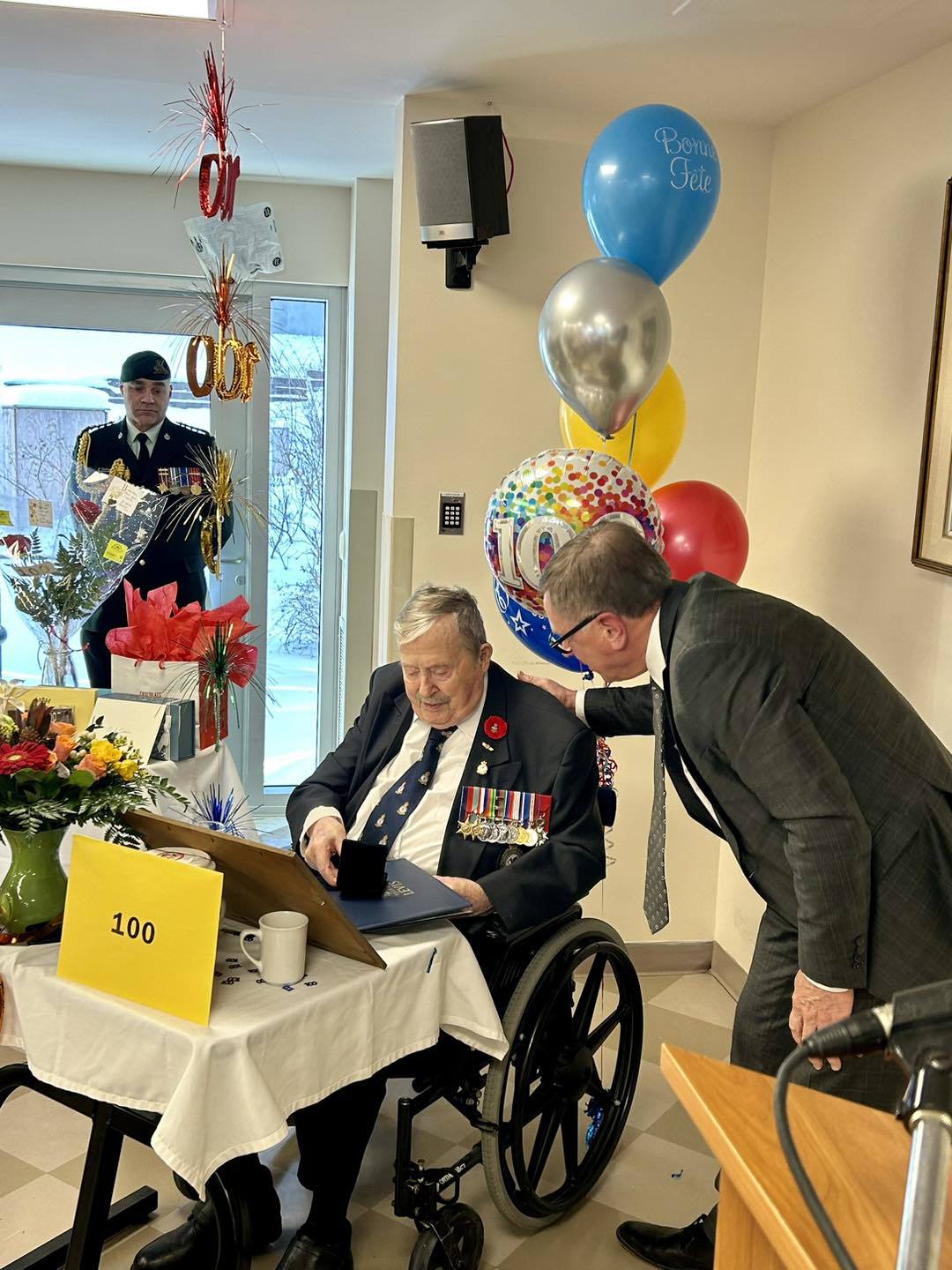 Un héros lévisien célèbre ses 100 ans