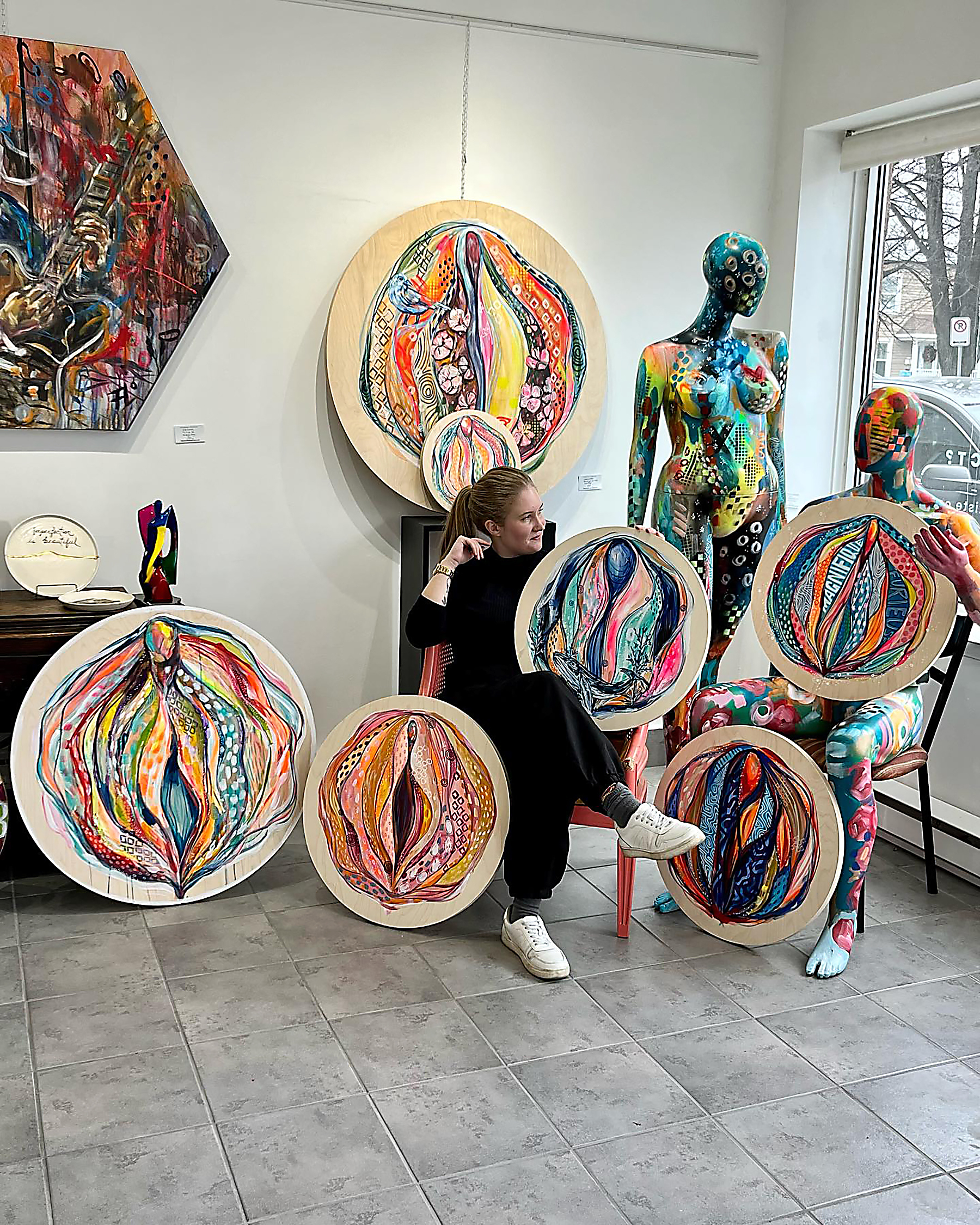 Une artiste de Lévis exposera à l’international