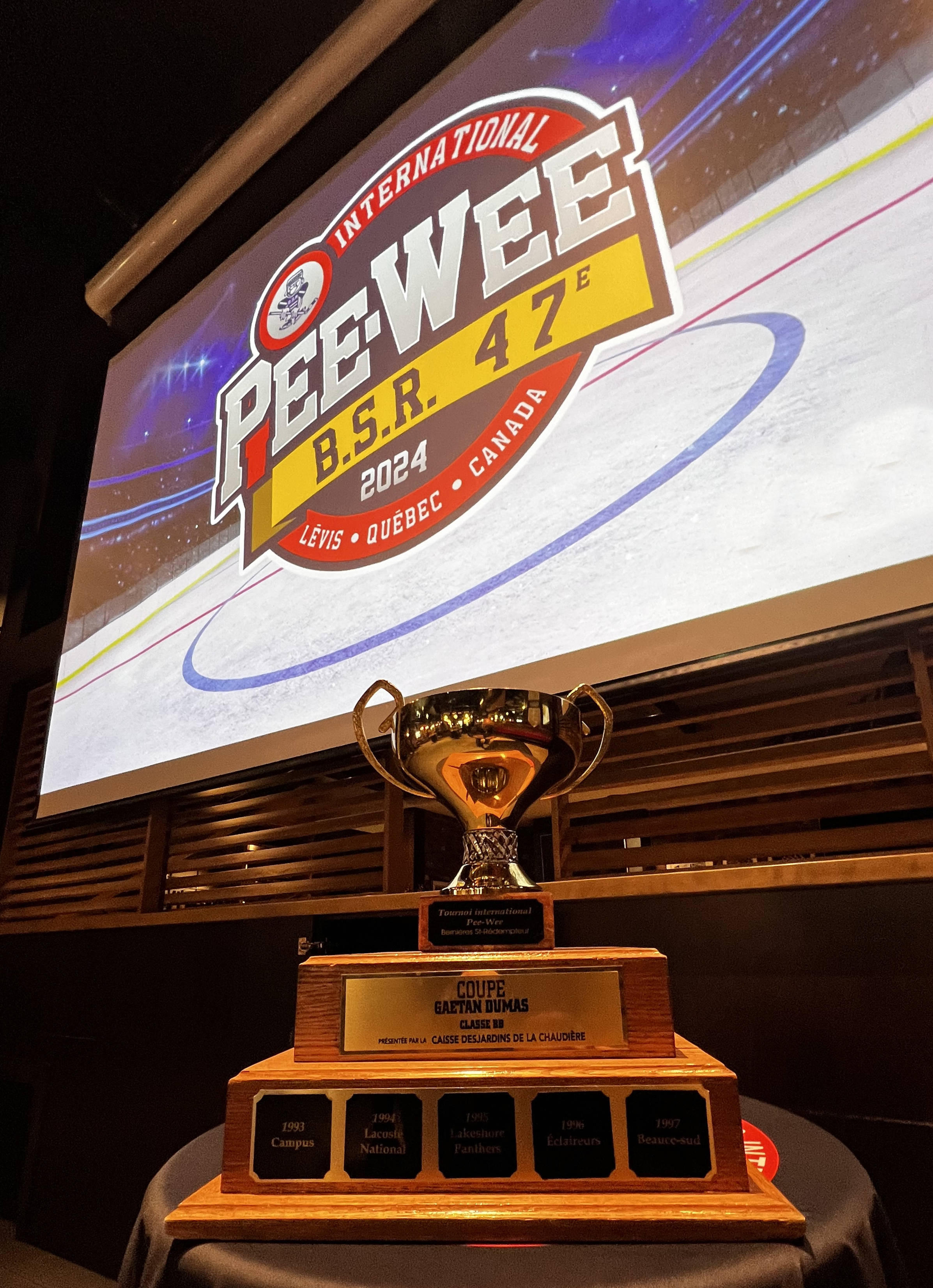 De grandes attentes pour l’International pee-wee BSR