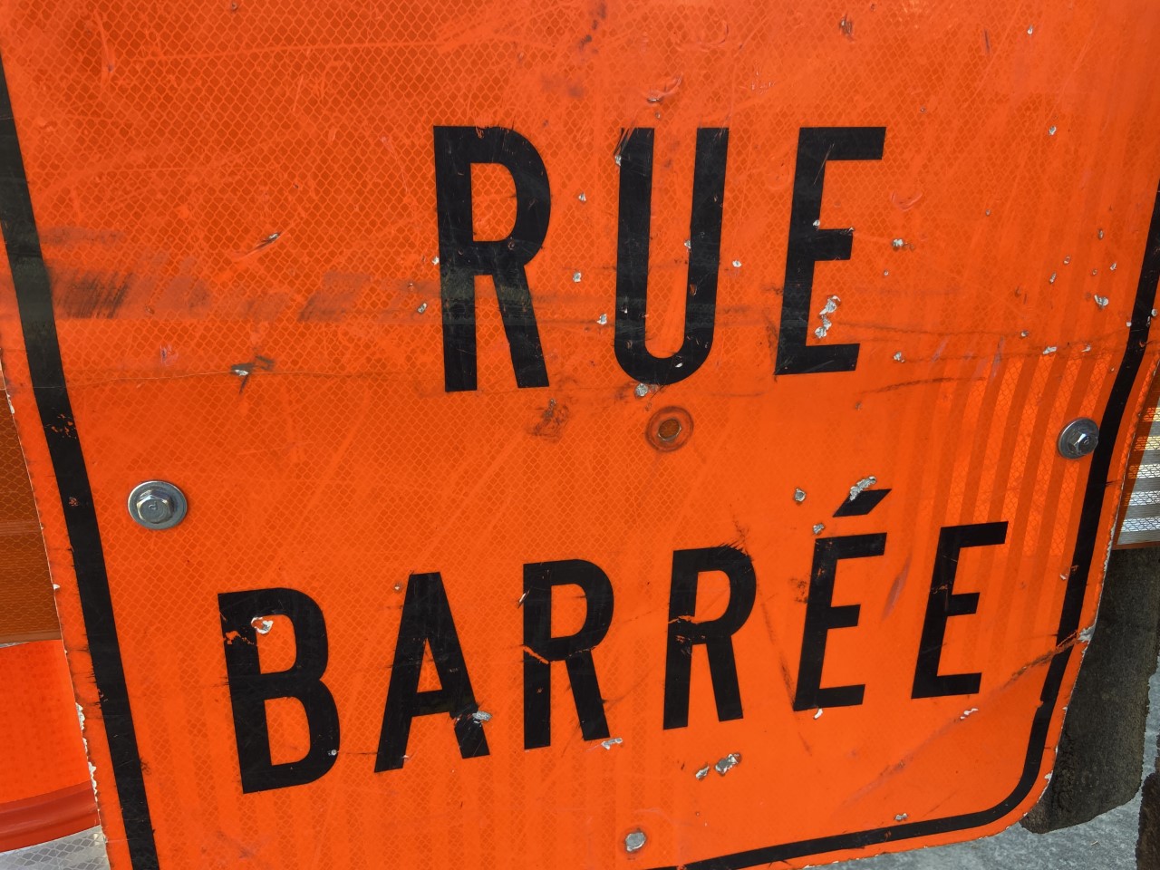 Modifications aux entraves près du pont de Québec
