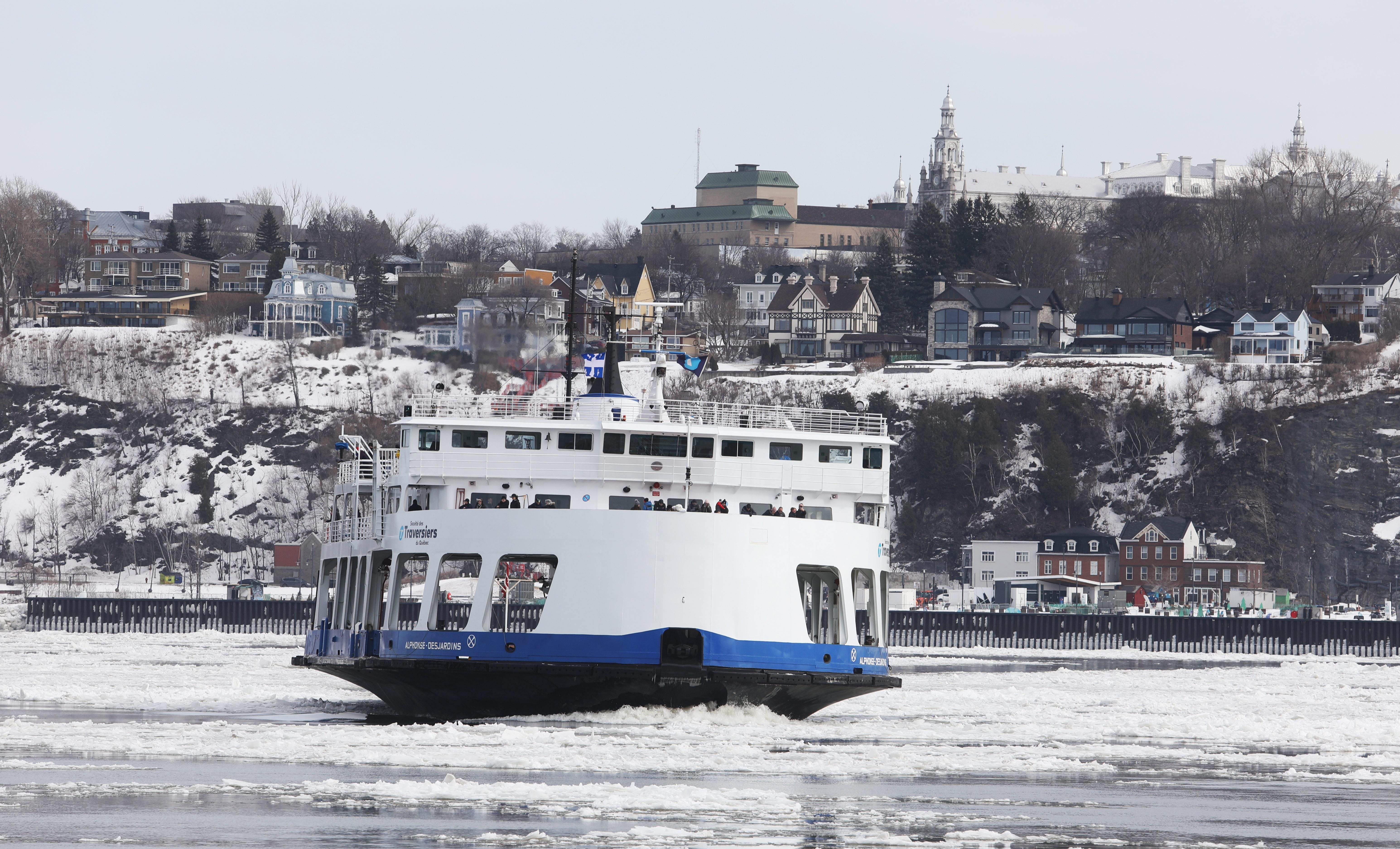 Balade aux allures printanières sur le fleuve