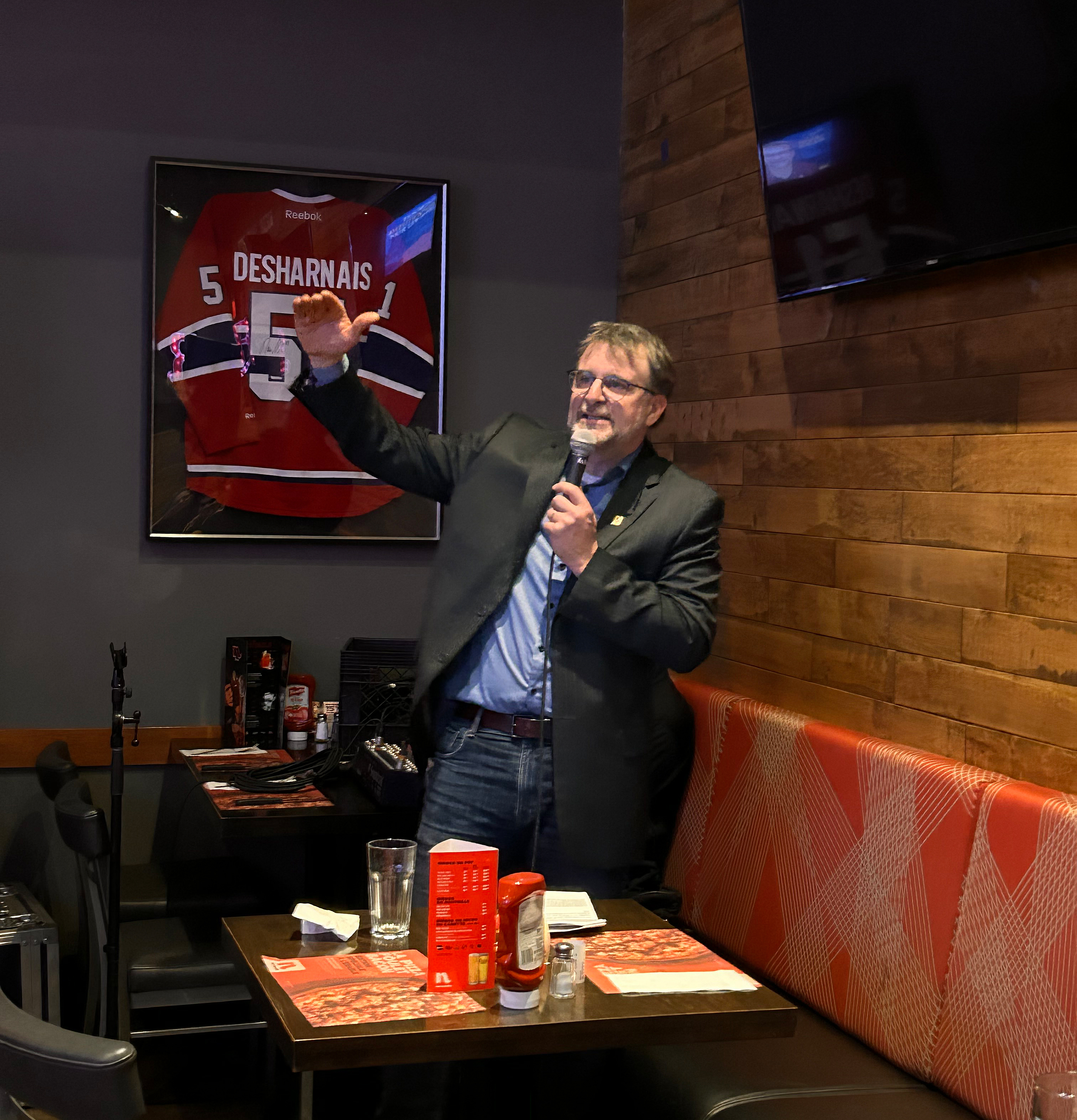 Serge Bonin met la table pour la suite de sa campagne
