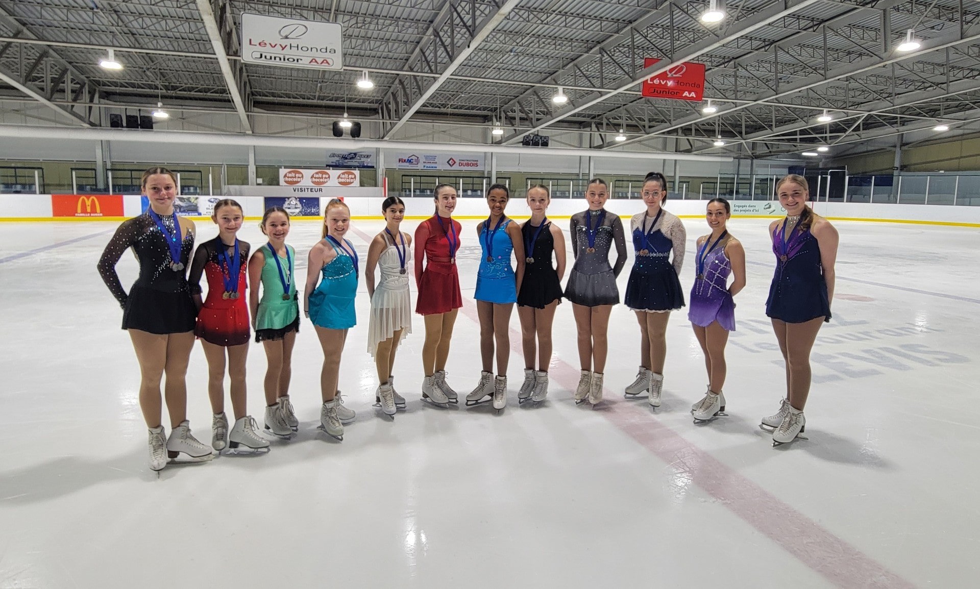 Succès pour des patineuses de la région